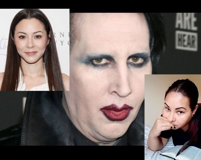 Marilyn Manson defends andrea Sein because china chow calls Andrea Sein“CRAZY ”