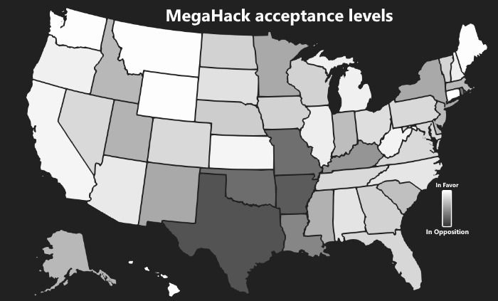 MegaHack v7 has been rising in popularity or in bans over the country?