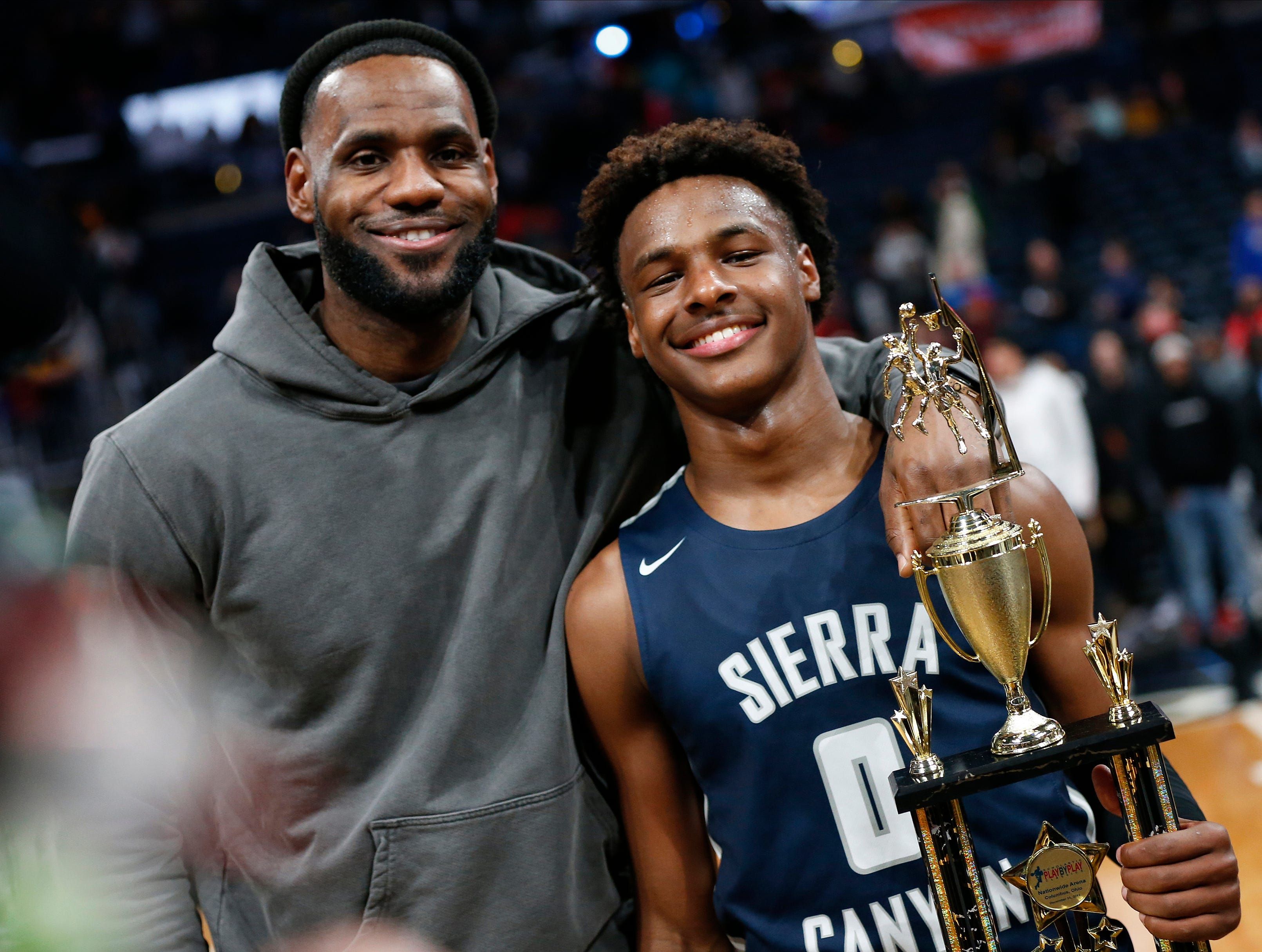 Bronny James, son of LeBron James, found dead in alleyway.
