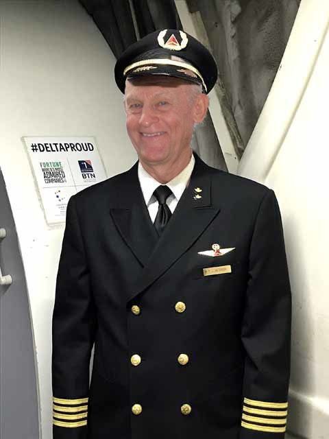 First airline pilot to fly past age 60